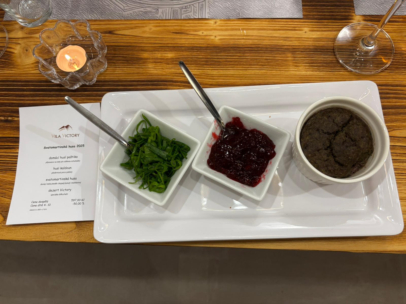 Domácí husí paštika